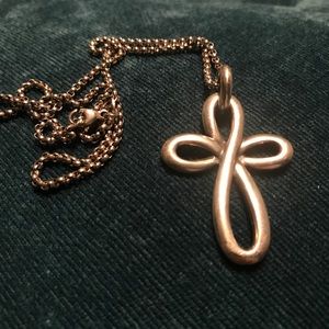 James Avery Cross necklace & chain
